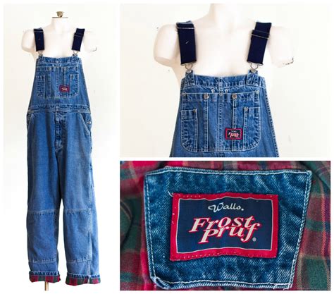 flannel lined overalls for men