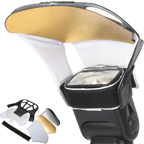 Flash Diffuser Reflector Kit Universal