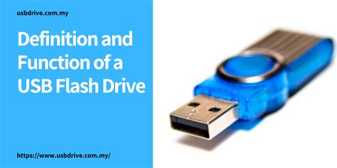 Flash Drive Function And Uses