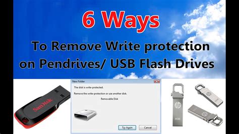 Flash Drive Is Write Protected