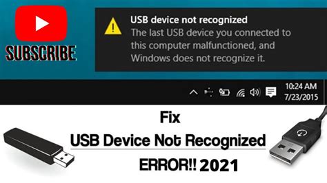 flash drive not being recognized