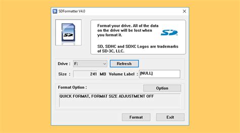 Flash Memory Card Format