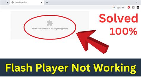 Flash Player Not Working Facebook