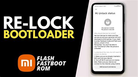 flash stock rom xiaomi locked bootloader