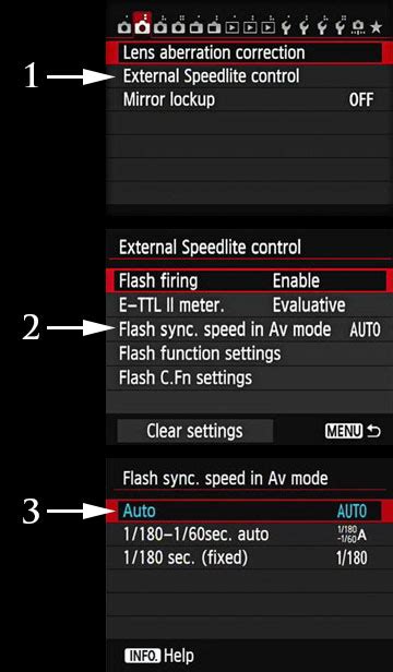 Flash Sync Speed In Av Mode