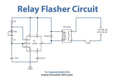 Flasher Circuit Working Principle