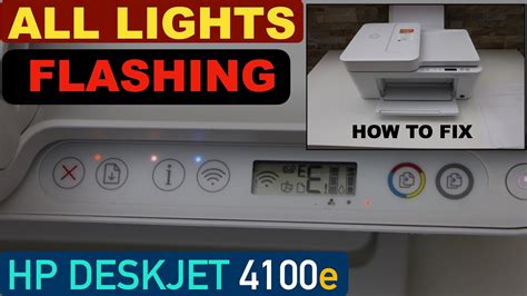 Flashing A On Hp Printer 4100