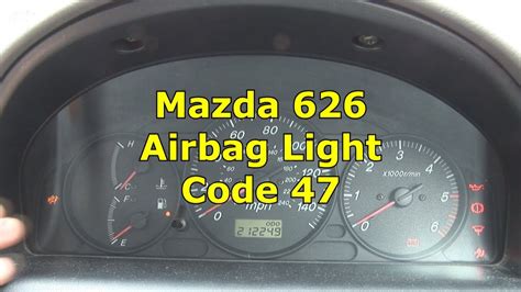 Flashing Airbag Light Mazda 5