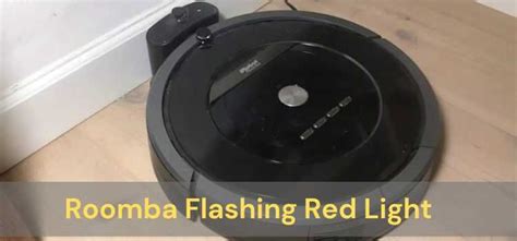 Flashing Battery Light On Roomba