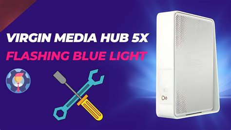 Flashing Blue Light Virgin Box