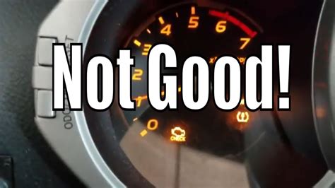 Flashing Check Engine Light Prelude
