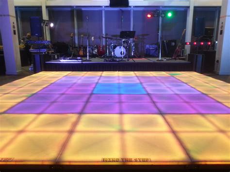 Flashing Dance Floors For Hire