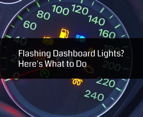 Flashing Dashboard Lights