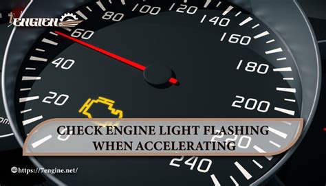 Flashing Engine Light When Accelerating