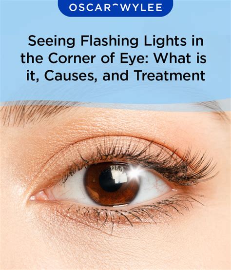 Flashing Lights On Left Side Of Eye