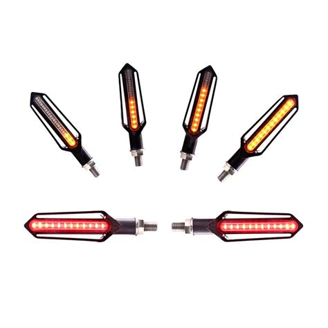 Flashing Motorcycle Brake Lights