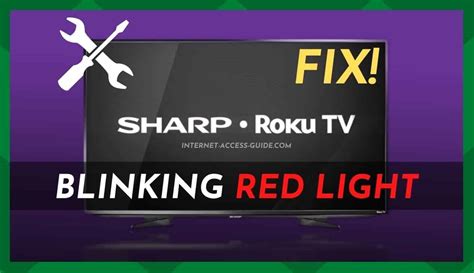 Flashing Red Light On Sharp Roku Tv