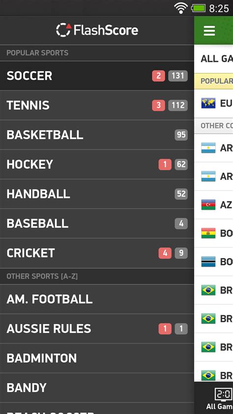 flashscore mobile soccer standings