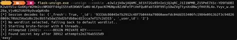 Flask Cookie Vulnerability