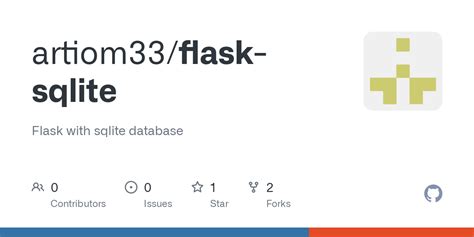 Flask Database Github