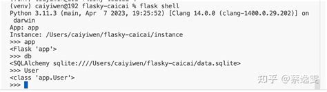 Flask Db Shell