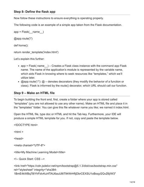 Flask Define Template