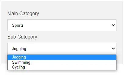 Flask Dropdown Example