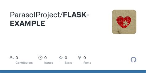Flask Example Project Github