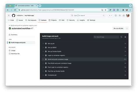 Flask Github Actions