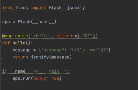 Flask Json Response