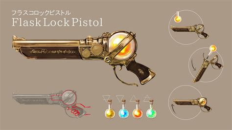 Flask Lock Pistol