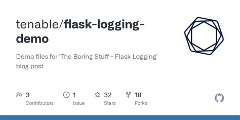 Flask Logging Github