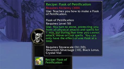 Flask Of Petrification