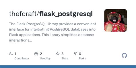 Flask Postgresql Github