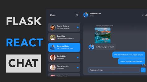 Flask React Chat App