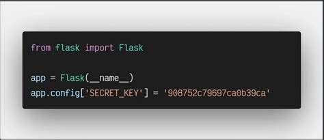 Flask Session Cookie Exploit