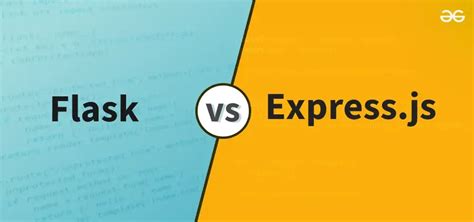 Flask Vs Express