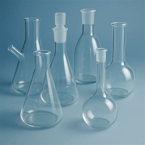 Flasks In Lab