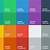 flat design color chart
