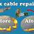 flat flex cable connector repair