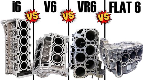 Flat 6 Vs V6 Engine