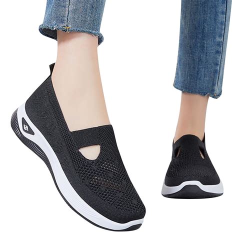 flat athletic shoes