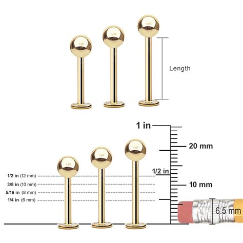 flat back tongue ring