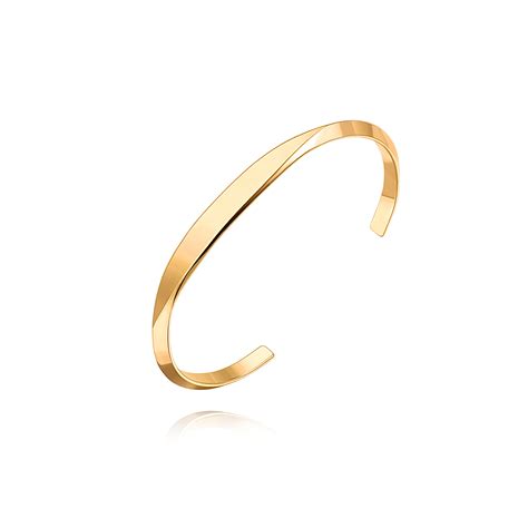 Flat Cuff Bracelet Bangle