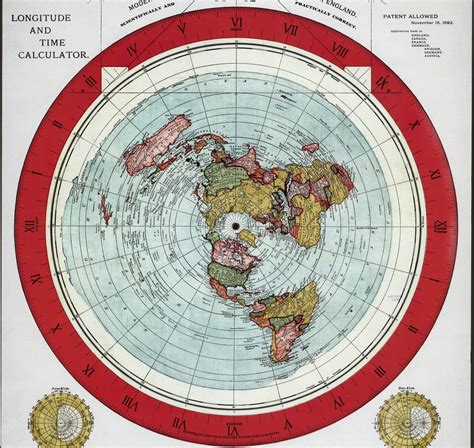 flat earth map gleason