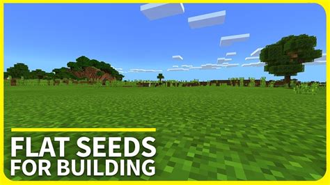 Flat Land Seed Minecraft Pe
