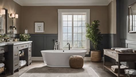 Flat Paint In A Bathroom