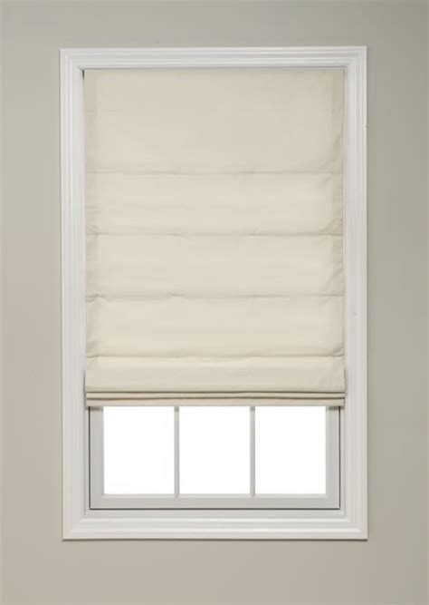 flat panel roman shades