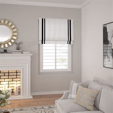 flat roman shades images