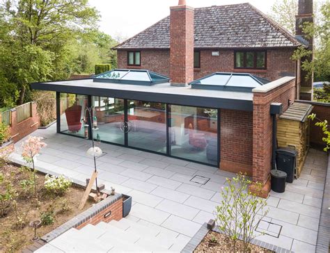 flat roof conservatory images